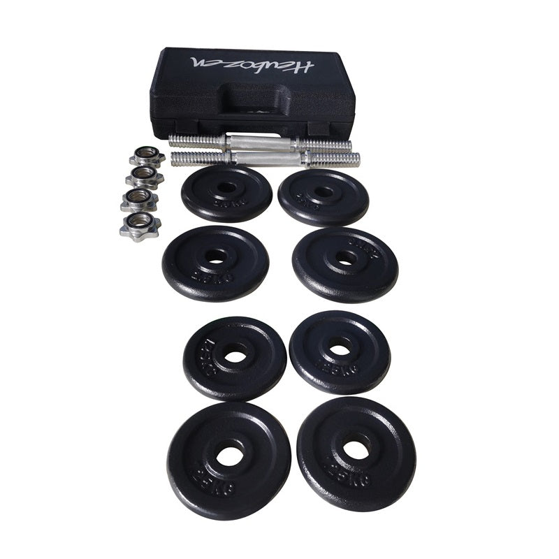 HEUBOZEN Valise de fonte noire 20 kg