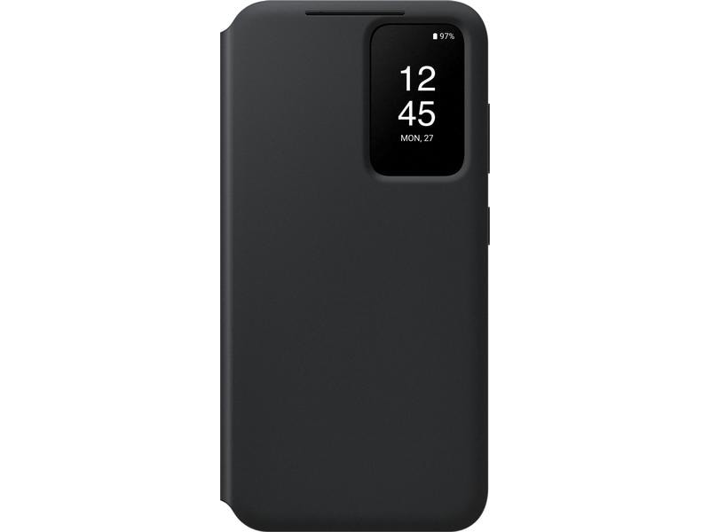 Samsung Book Cover Smart View Galaxy S23 Schwarz Schutzhülle mit Touch-Interface für das Samsung Galaxy S23
