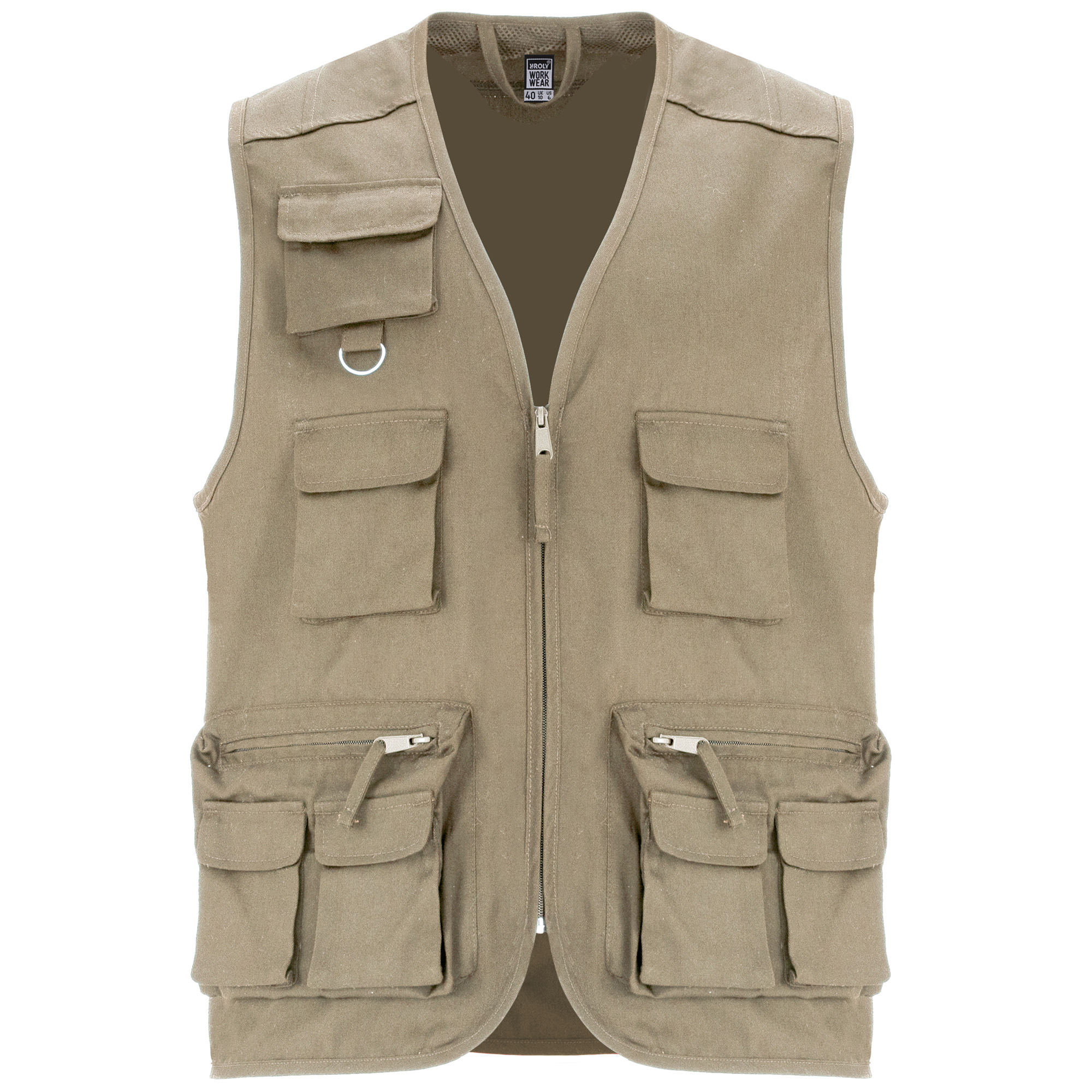 Roly CC9111 - VENERA Gilet de travail multi-poches col en V