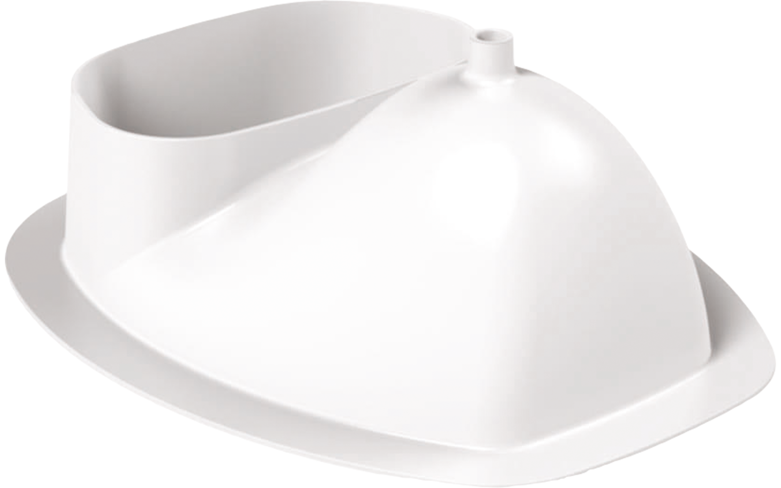 Trelino Trenneinsatz oval weiß