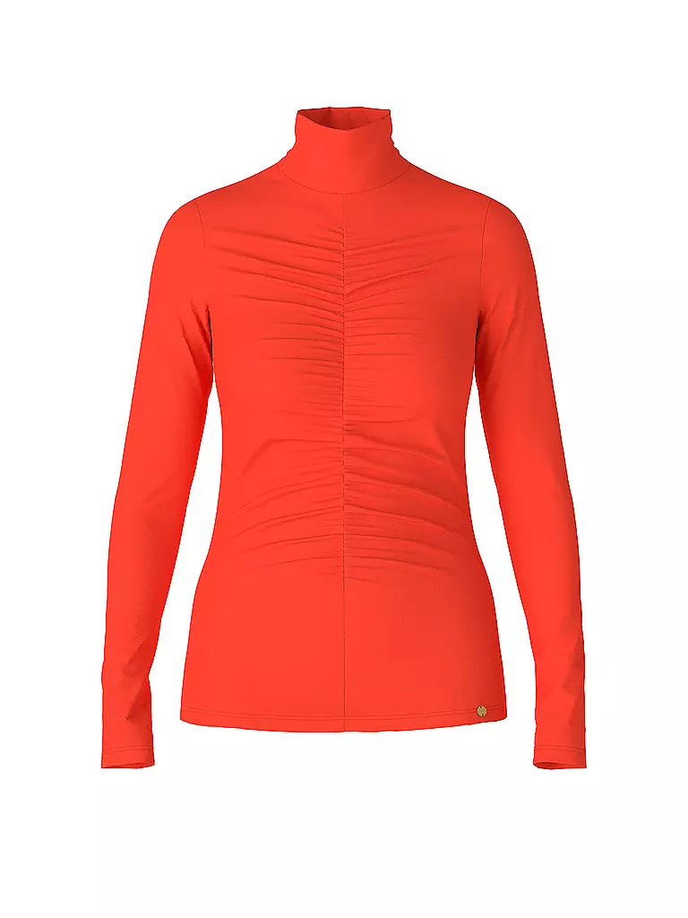 MARC CAIN Rollkragenshirt  orange