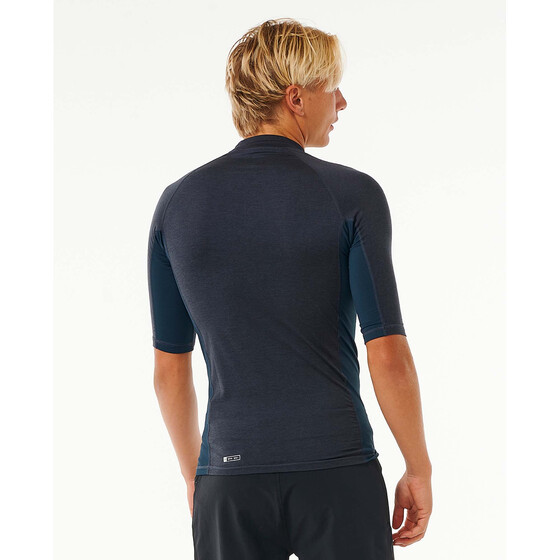 Rip Curl Dawn Patrol Upf Perf S/S Navy Marle Men SU24