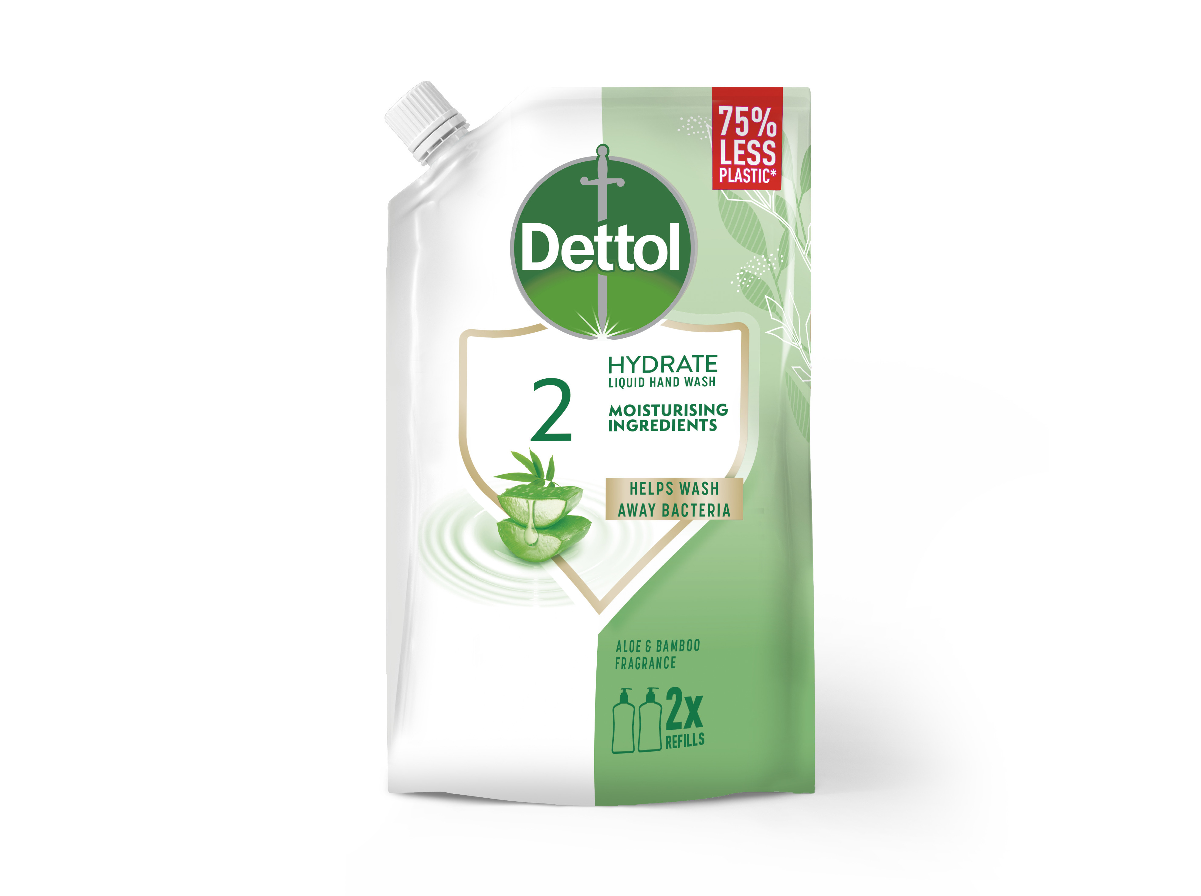 SABONETE LÍQUIDO DETTOL ALOE VERA ECO PACK 500ML