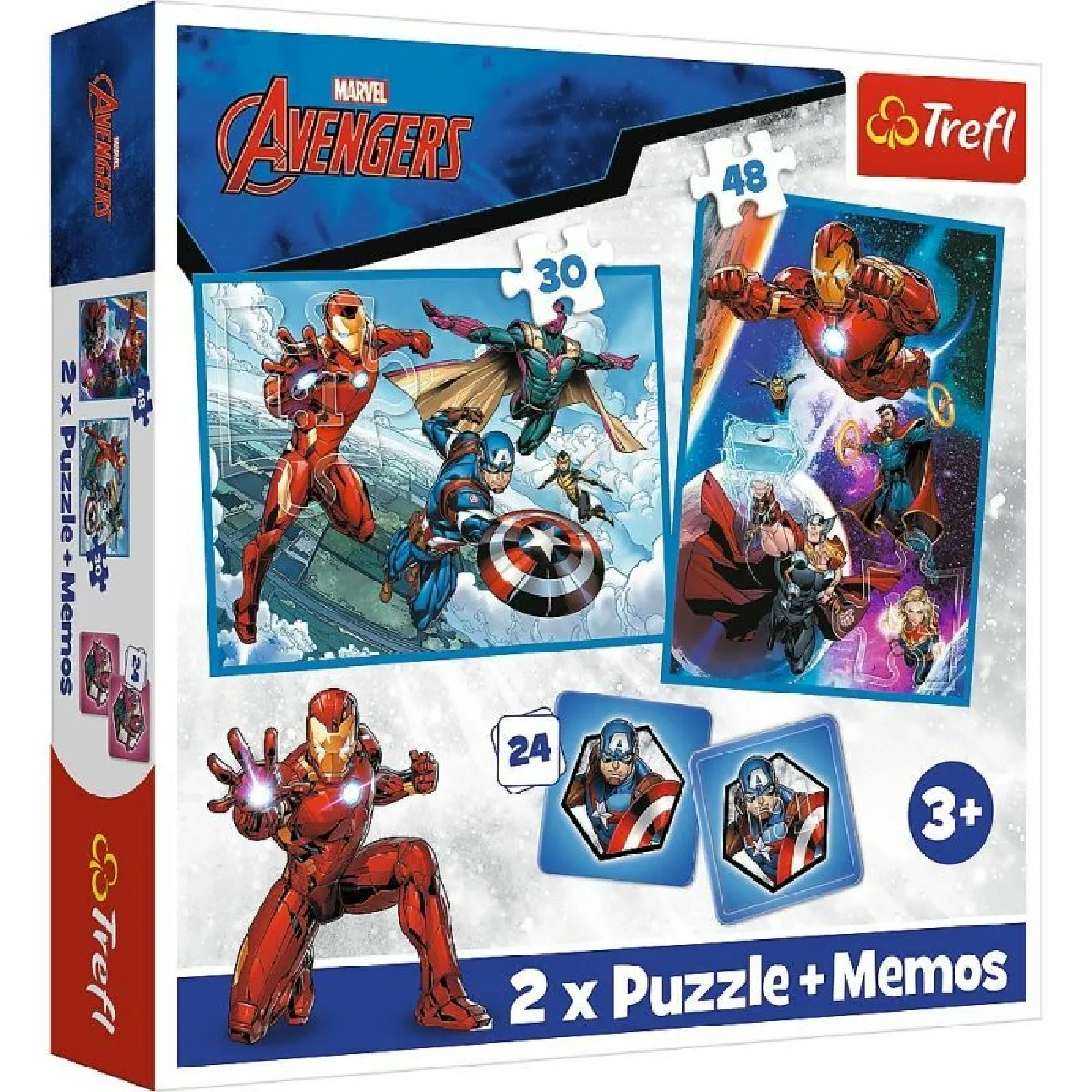 Trefl Puzzle 2w1 Avengers