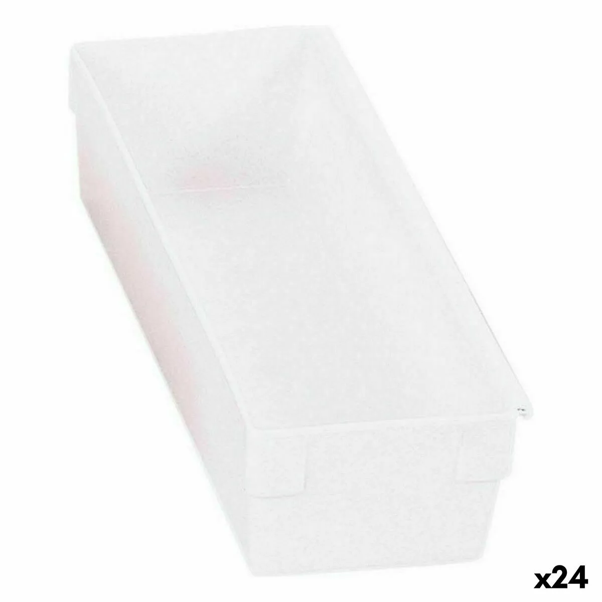 BigBuy Home Boîte Modulaire (24 pcs) Blanc