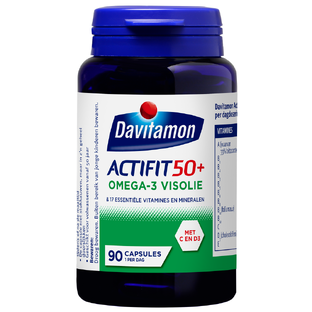 Davitamon Actifit 50  Omega-3 Visolie Capsules 90CP