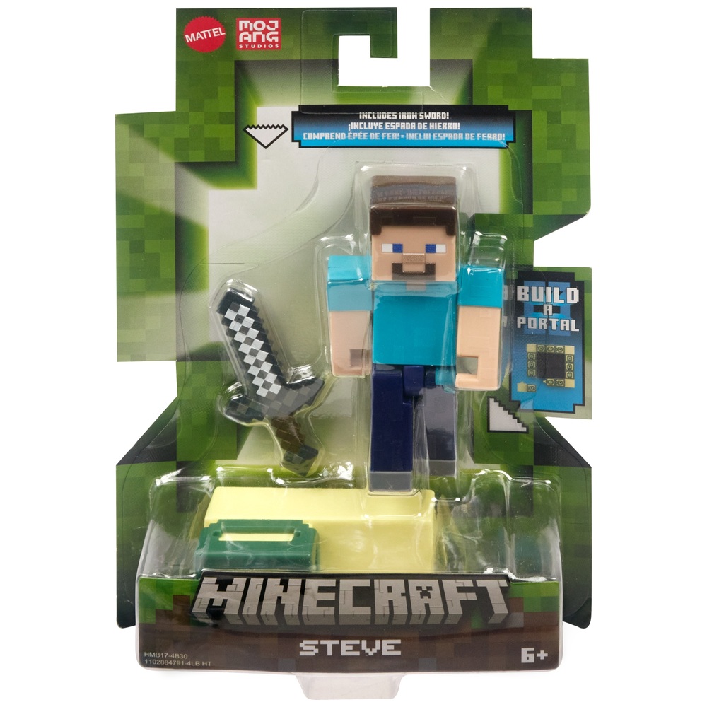 Minecraft 8cm Steve Actionfigur