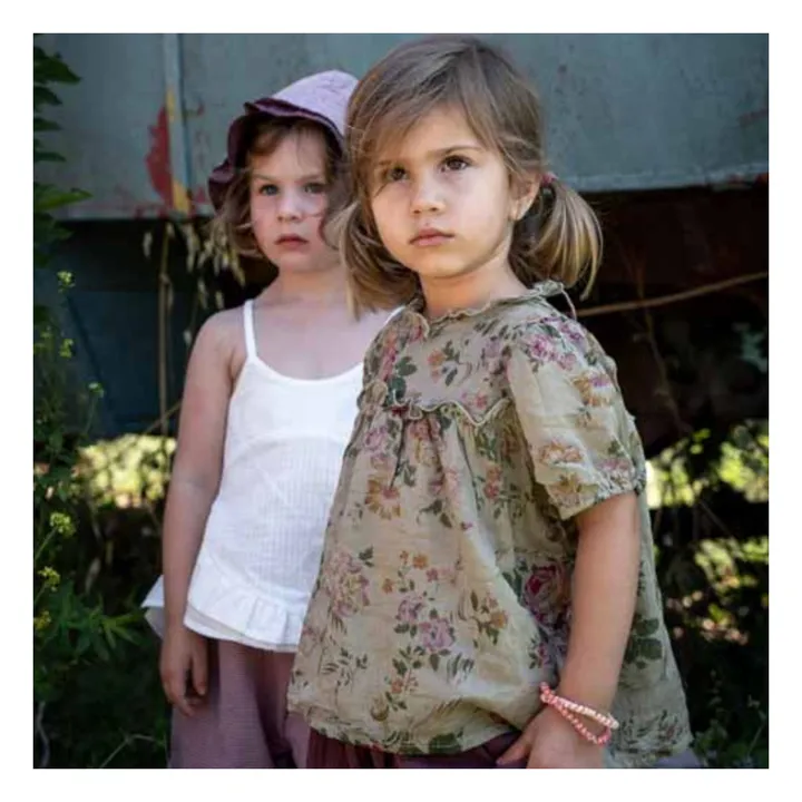 Lilinoa Blouse Elise Fleurie | Vert