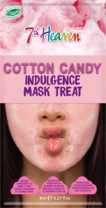 7TH HEAVEN Mask Moisturising Cotton Candy, 8 ml
