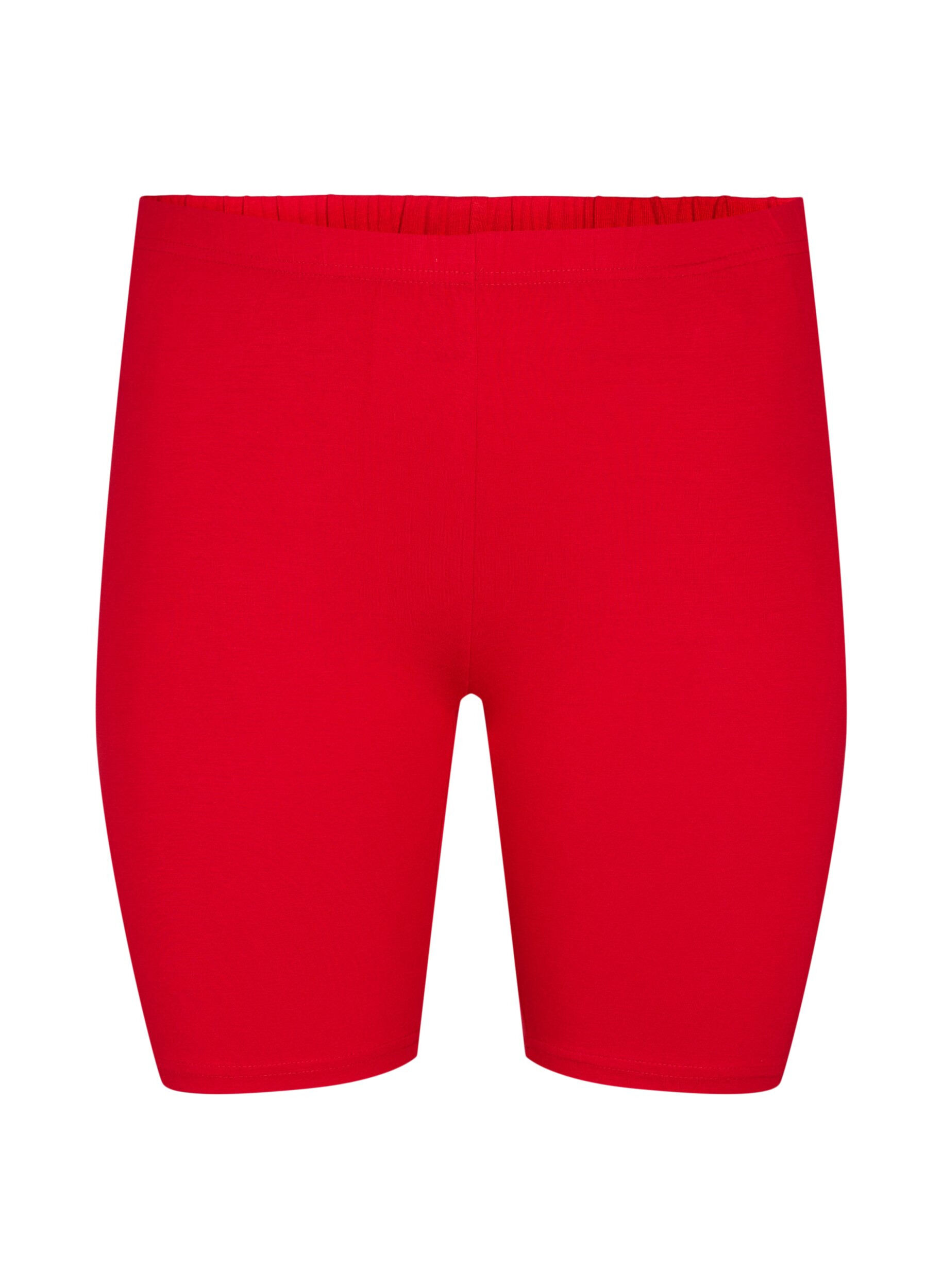 Ensfarvede basis cykelshorts