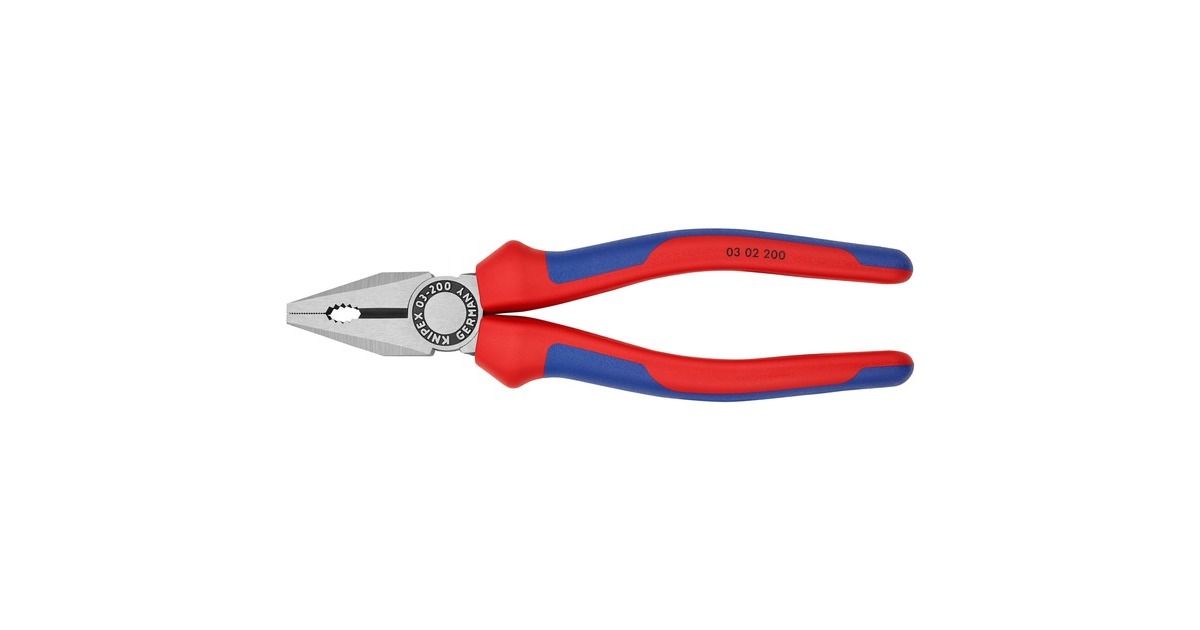 KNIPEXCombitang 03 02 200 combinatietang  (Blauw)