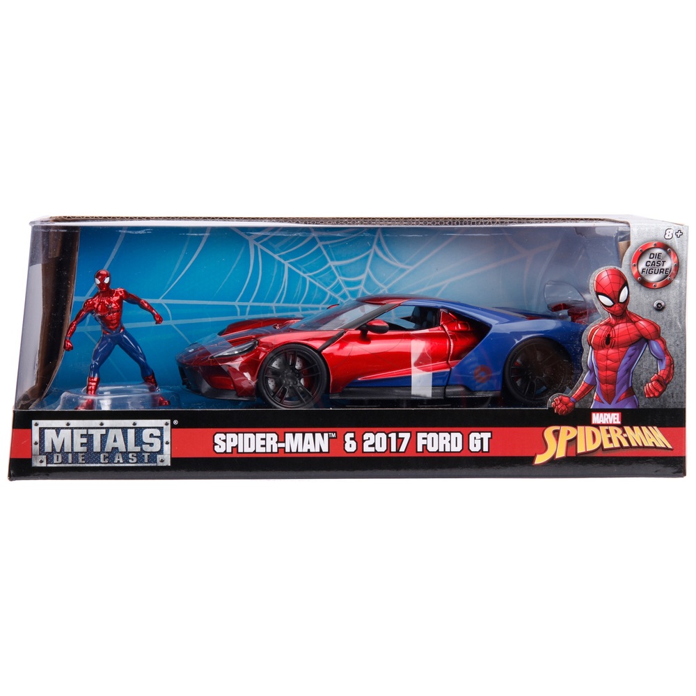Ford GT im Maßstab 1:24 mit Spider-Man-Figur