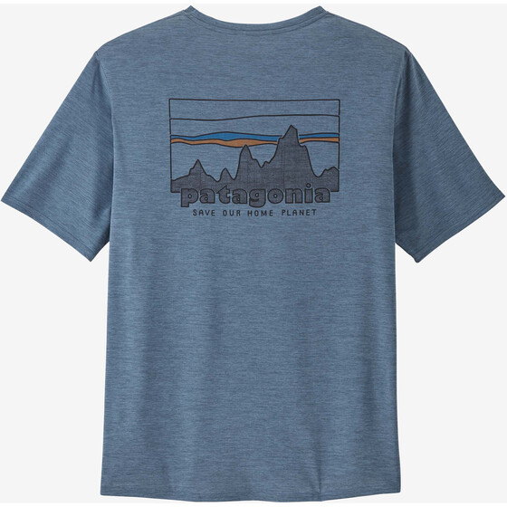 Patagonia Cap Cool Daily Graphic Shirt Blue Men SU24
