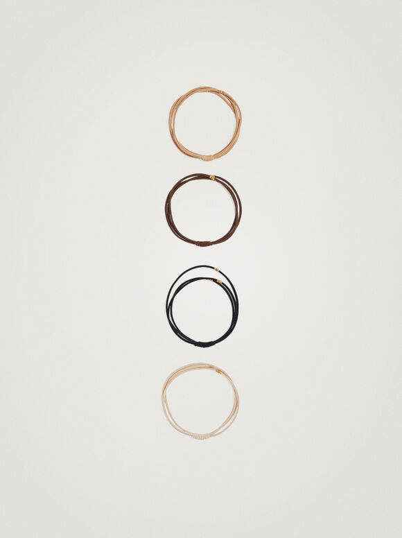 Conjunto De Gomas Para El Pelo - Multicor