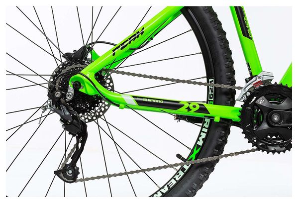 VTT Semi-Rigide Moma Bikes Peak 29'' Shimano Altus 27V Vert