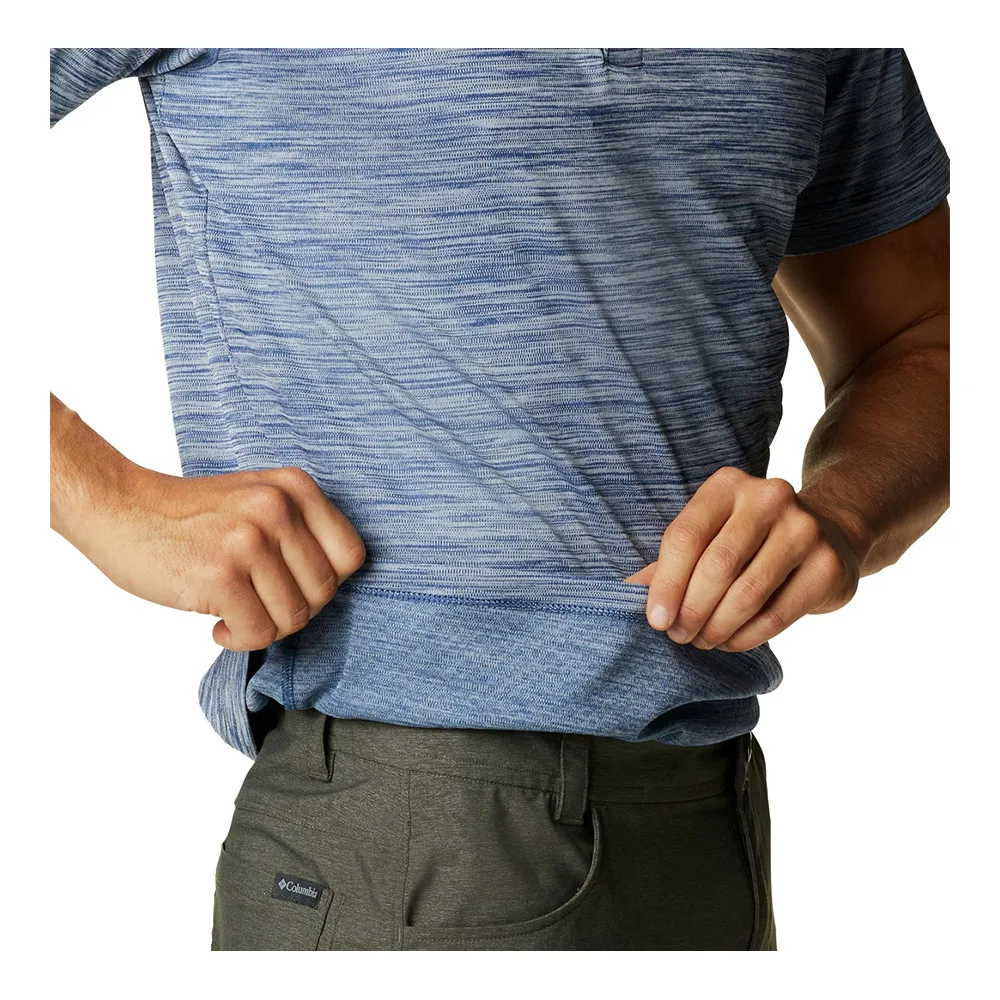 Columbia ZERO RULES - Polo Homme carbon heather