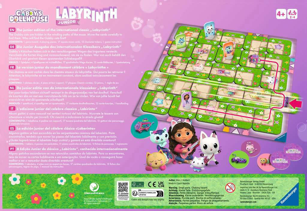 Gabby's Dollhouse Junior Labyrinth