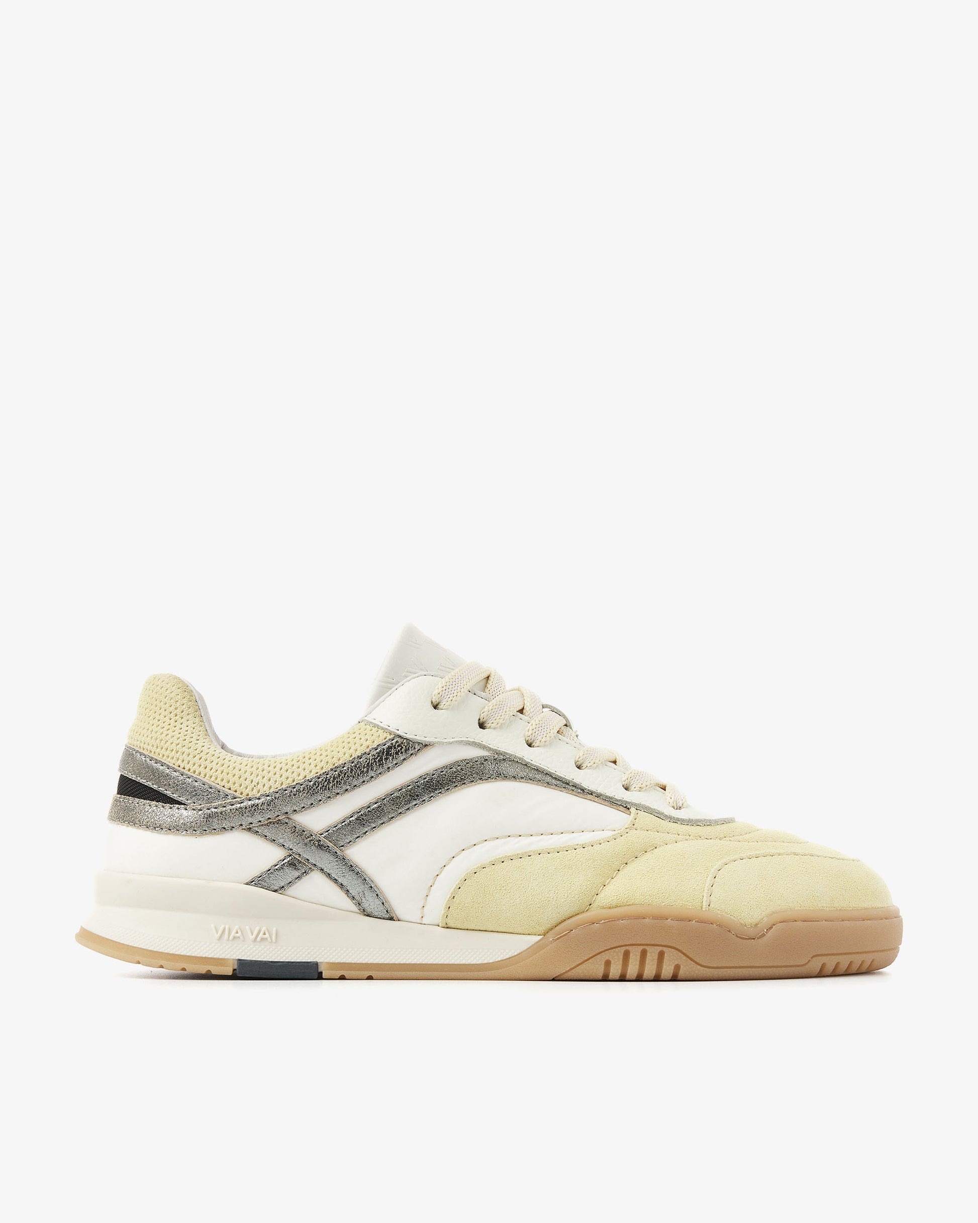 VIA VAI gele dames sneakers Kris Sky