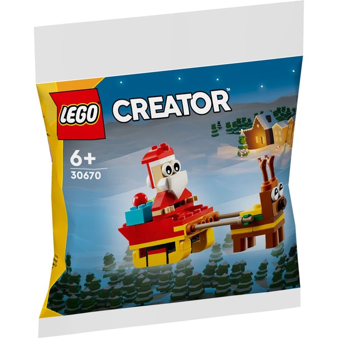 LEGO® Recruitment Bags 30670 - Weihnachtsmann auf Schlittenfahrt