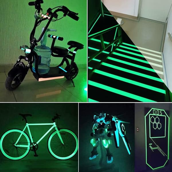 20mm selvlysende tape 5 meter Glow In Dark