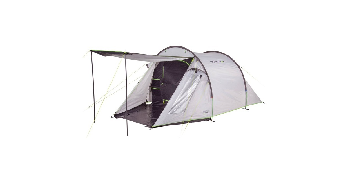 High PeakAscoli 3.0 tent  (Grijs/neongroen)