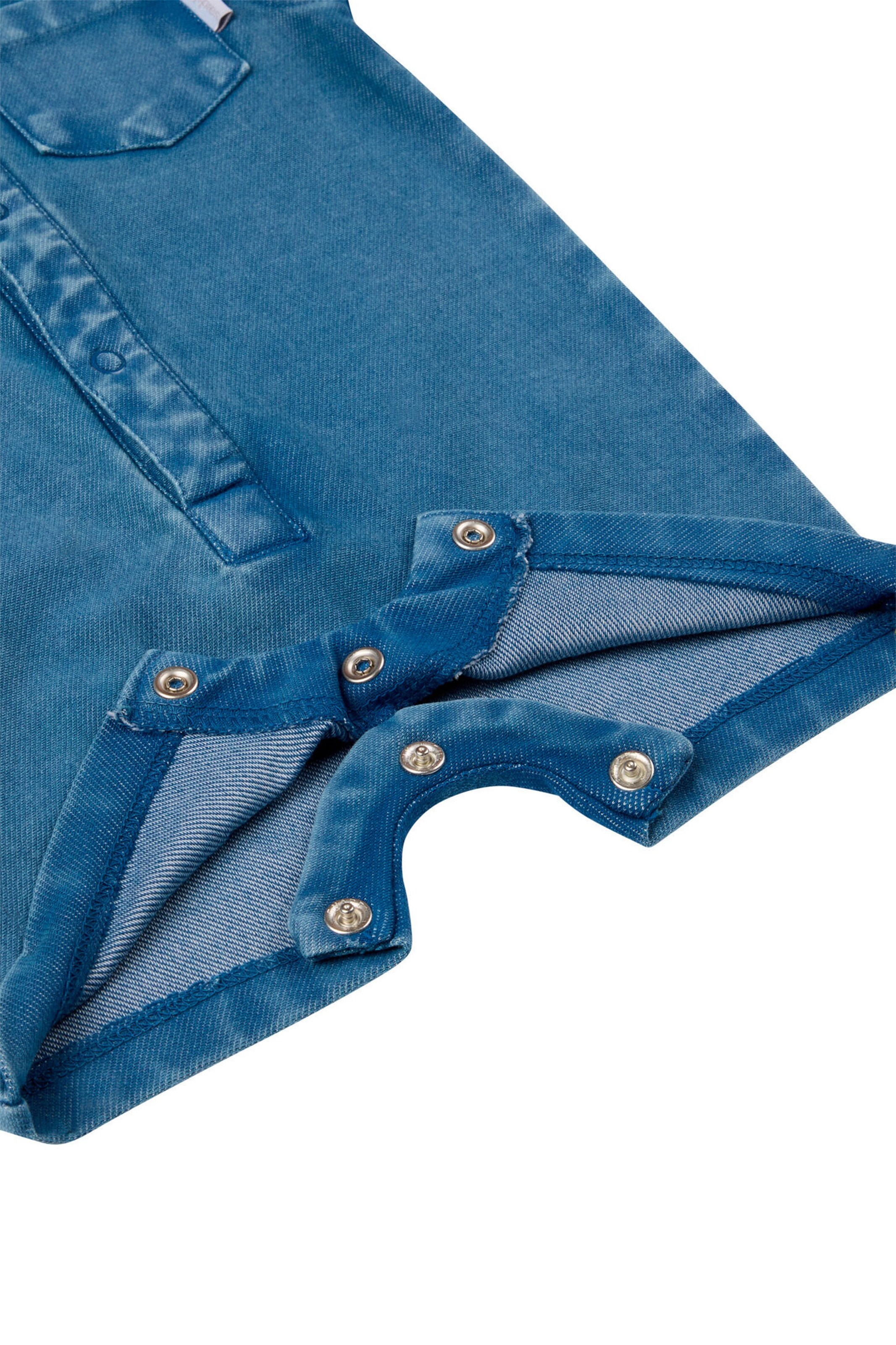 Noppies Baby Strampler Onorio Light Aged Blue