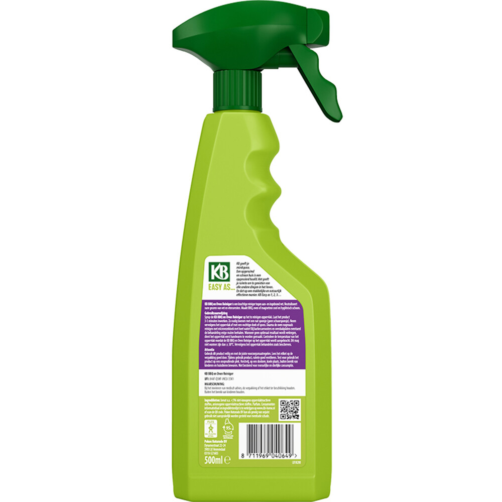 KB Easy BBQen Ovenreiniger Spray 500 ml