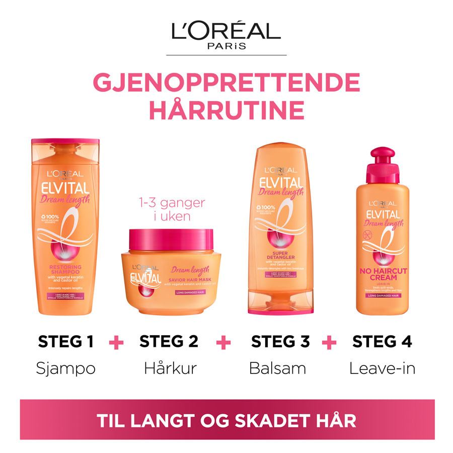 L'Oréal Paris Elvital Dream Length Shampoo 400ml