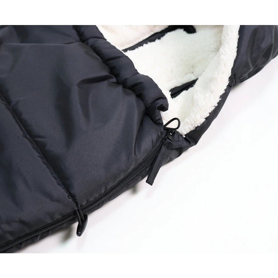Kaiser Winterfußsack HOODY 2.0 blackcreme