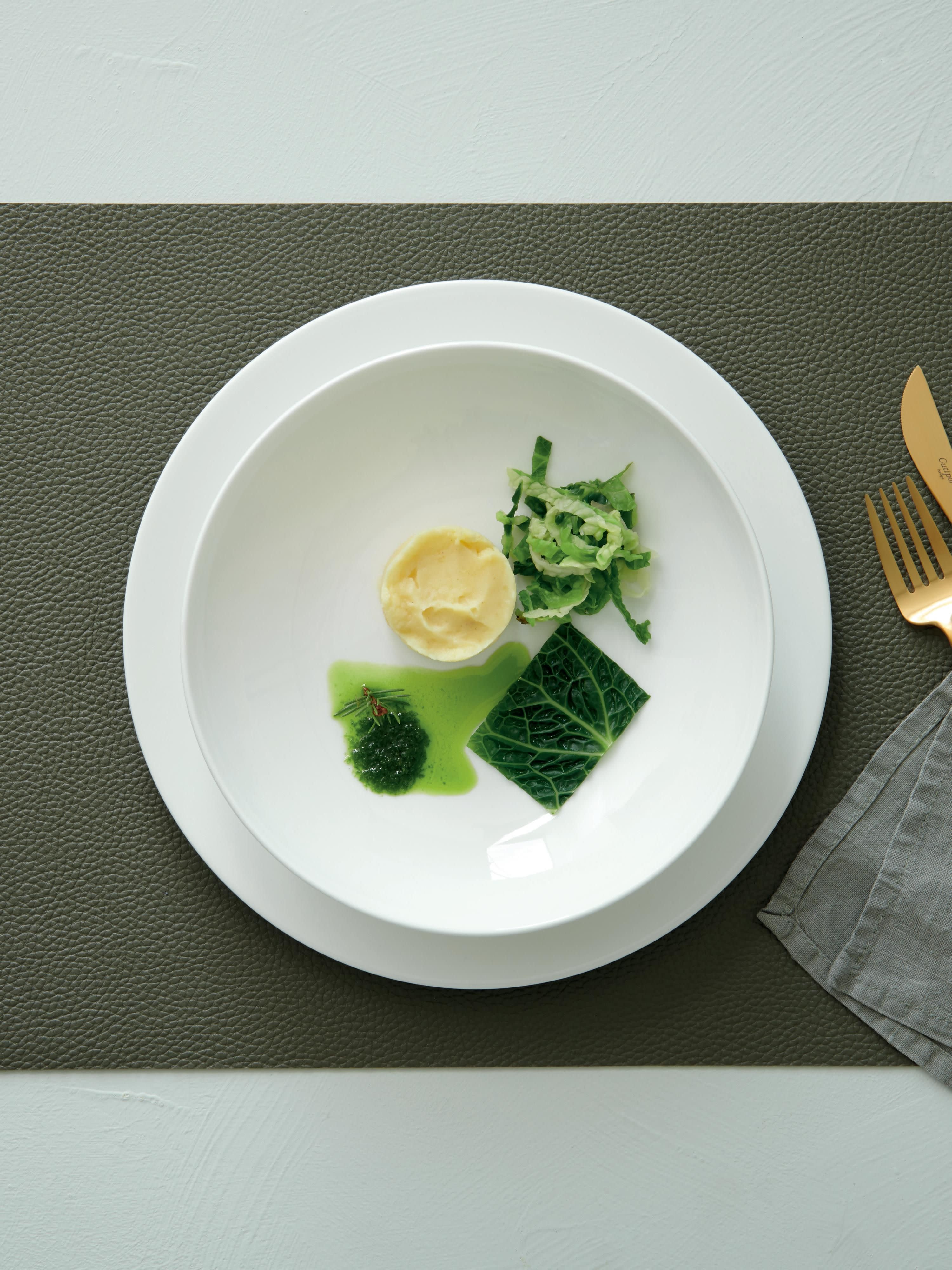 Kunstleren placemats Pik, 2 stuks