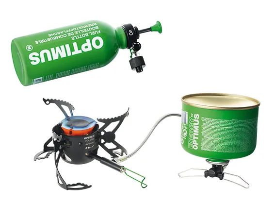 Optimus Polaris Optifuel Including 0,4 L Fuel Bottle Metall