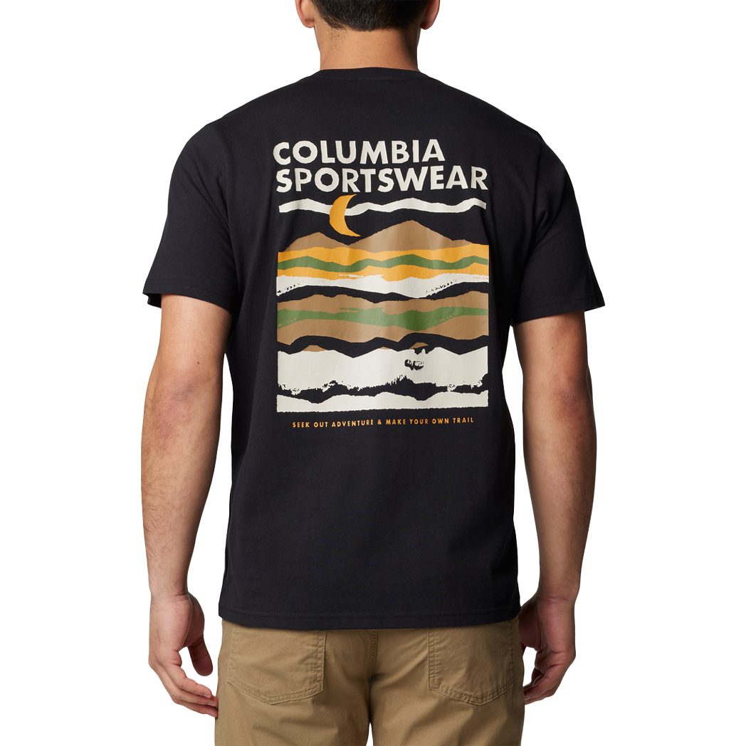 Columbia Explorers Canyon™ Back T-Shirt Herren black