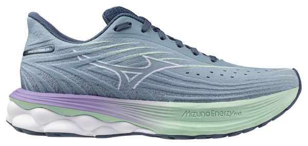 Chaussures Running Mizuno Wave Skyrise 6 Bleu/Violet Femme