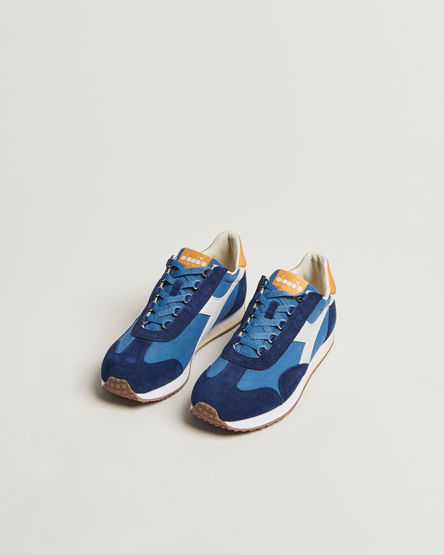 Diadora Equipe Canvas Running Sneaker Blue