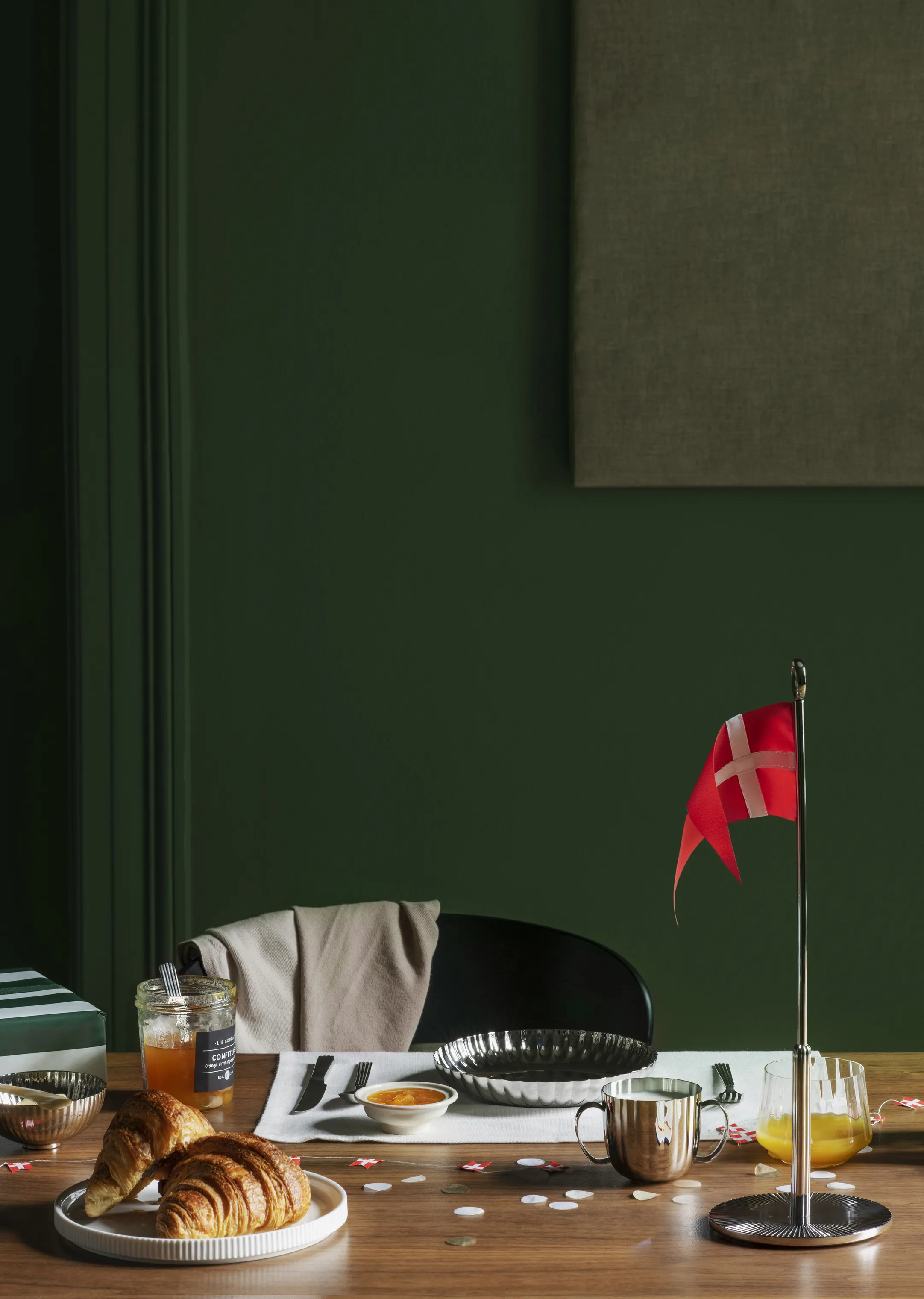 Georg Jensen Bernadotte Fødselsdagsflag