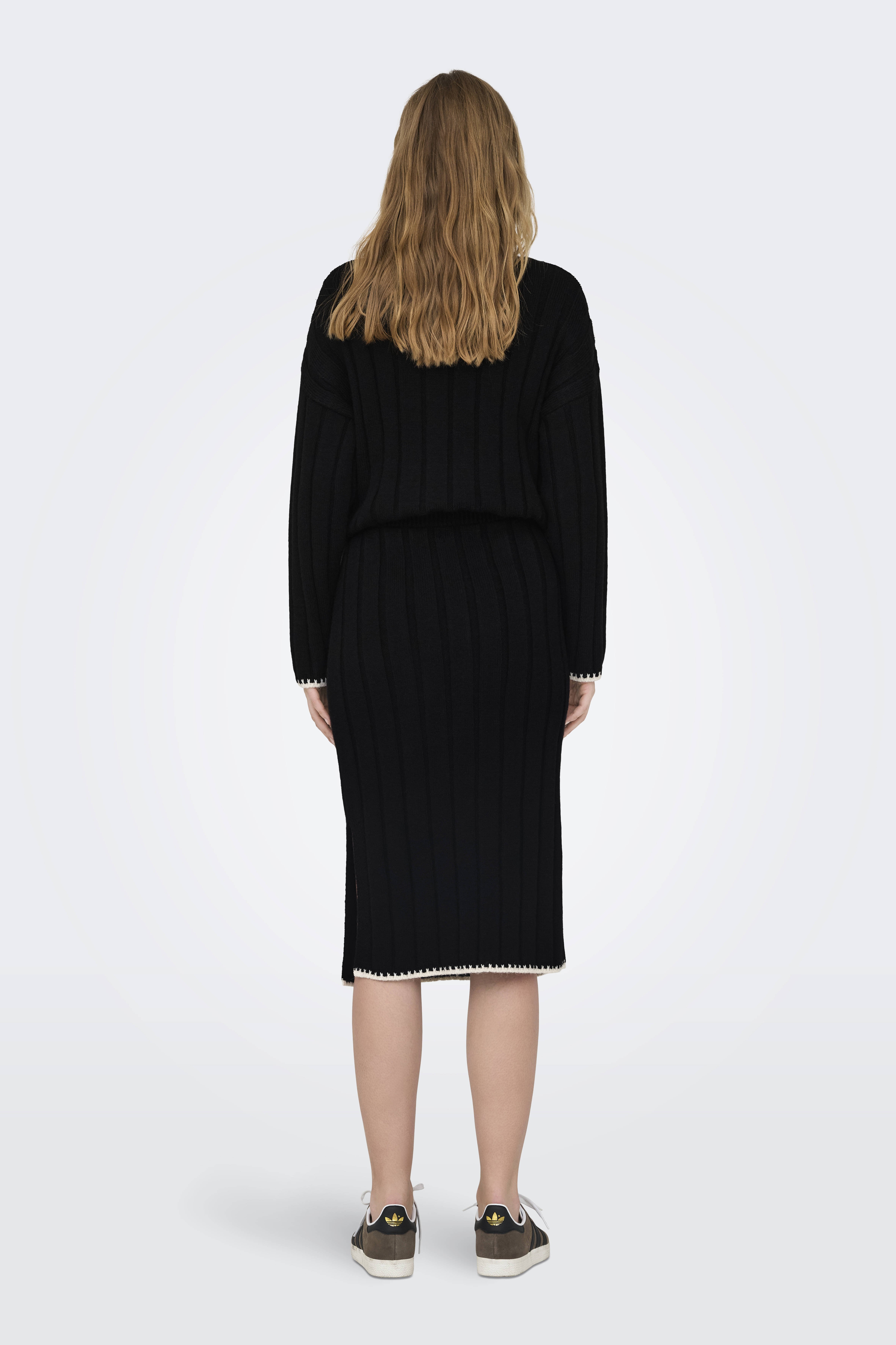ONLY MATERNITY zwangerschaps midi rok zwart
