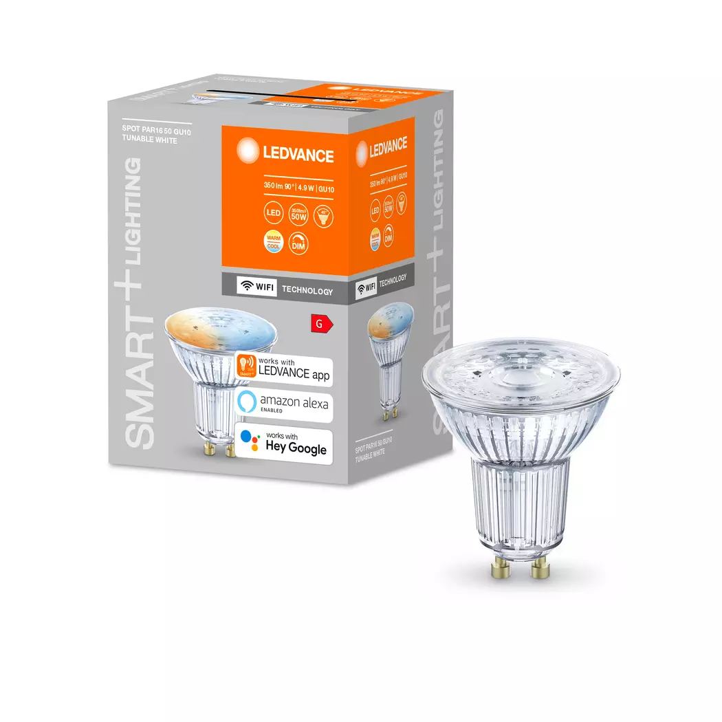 LED-Strahlerform GU10/4,9 Watt/Energie G