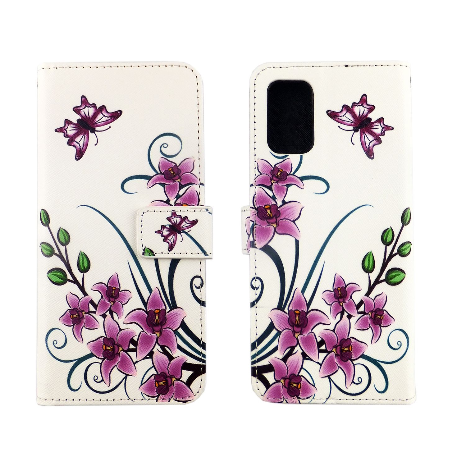 Handyhülle für Samsung Galaxy A03s Case Cover Schutztasche Schutzhülle Bookstyle