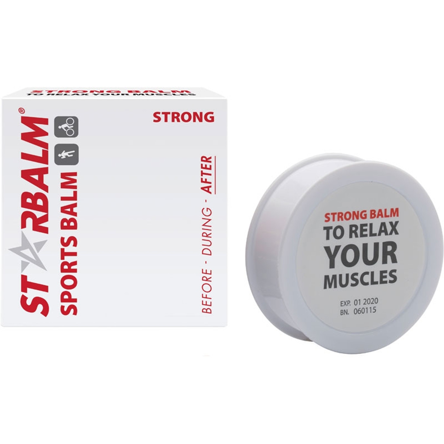 Starbalm Spierbalsem Wit 10 gram