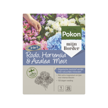 Pokon rhododendron, hortensia & azalea mest 1 kg
