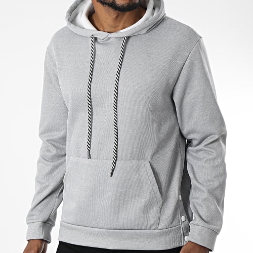 Sweat Capuche F22212 Gris