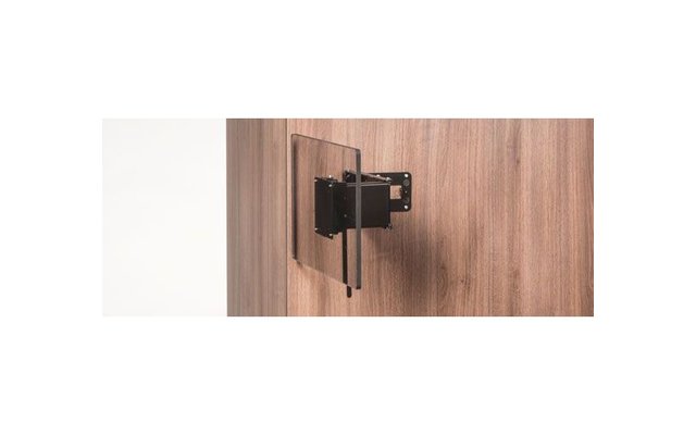 Caratec Flex CFW301S TV Wandhalter mit 3 Drehpunkten verriegelbar schwarz
