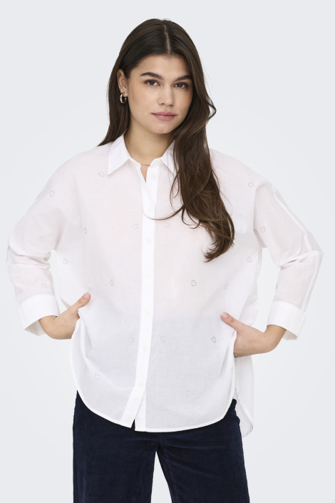 Only witte dames blouse