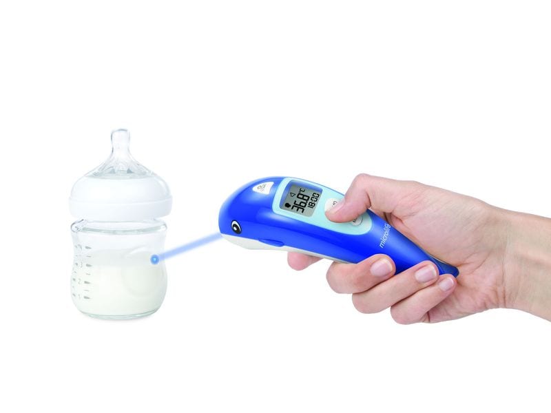 microlife NC 400 Non-Contact-Thermometer Delphin Körper-, Raum- und Oberflächen-Temperaturmessung