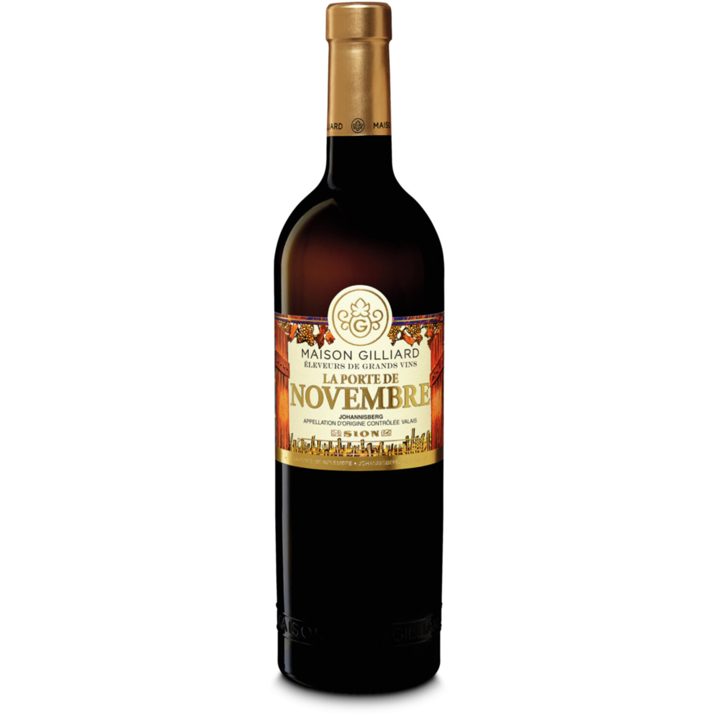Valais AOC Johannisberg Porte Novembre Maison Gilliard -75cl