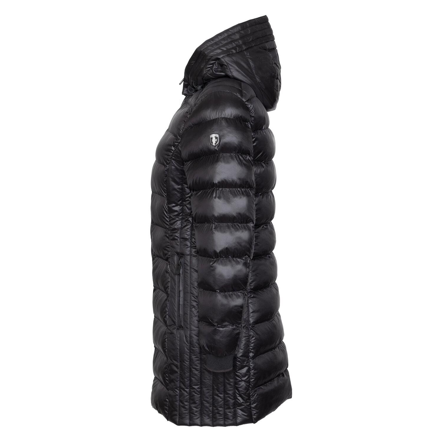 WELLENSTEYN Damenjacke Highclass Long - schwarz - XXL