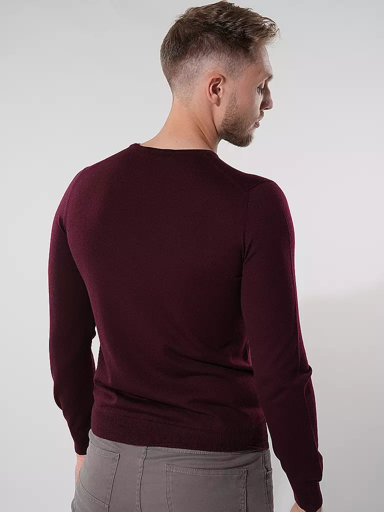 GRAN SASSO Pullover dunkelrot