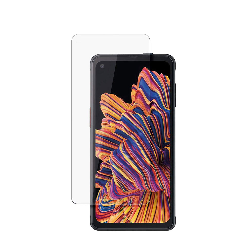 Samsung Galaxy Xcover Pro Panzer Glas Displayschutz Case Friendly