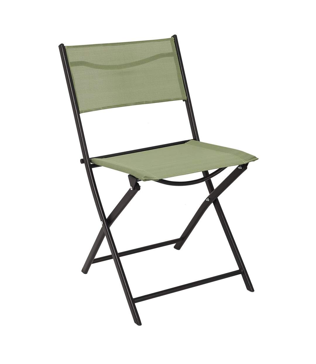 Lot de 4 Chaises pliantes pliante d'extérieur Elba - Vert