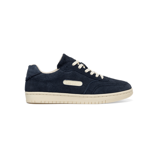 Les Deux Wolfe Suede Sneakers, Dark Navy, 41